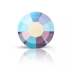 Preciosa MAXIMA SS20 Aurora Borealis Flatback Czech Crystals, 144ct.