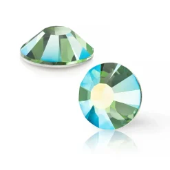 Preciosa MAXIMA SS20 Aurora Borealis Flatback Czech Crystals, 144ct.