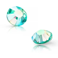 Preciosa MAXIMA SS20 Aurora Borealis Flatback Czech Crystals, 144ct.