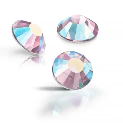 Preciosa MAXIMA SS20 Aurora Borealis Flatback Czech Crystals, 144ct.