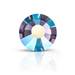 Preciosa MAXIMA SS20 Aurora Borealis Flatback Czech Crystals, 144ct.