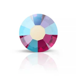 Preciosa MAXIMA SS20 Aurora Borealis Flatback Czech Crystals, 144ct.