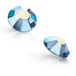 Preciosa MAXIMA SS20 Aurora Borealis Flatback Czech Crystals, 144ct.