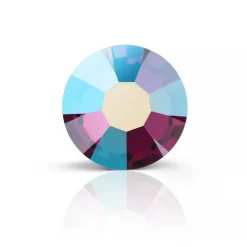 Preciosa MAXIMA SS20 Aurora Borealis Flatback Czech Crystals, 144ct.