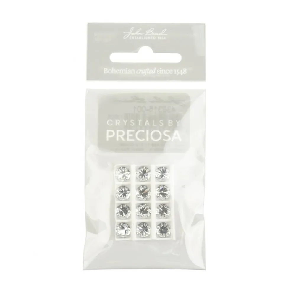 Preciosa MAXIMA SS29 Czech Glass Hotfix Spike Cone 12 Pieces