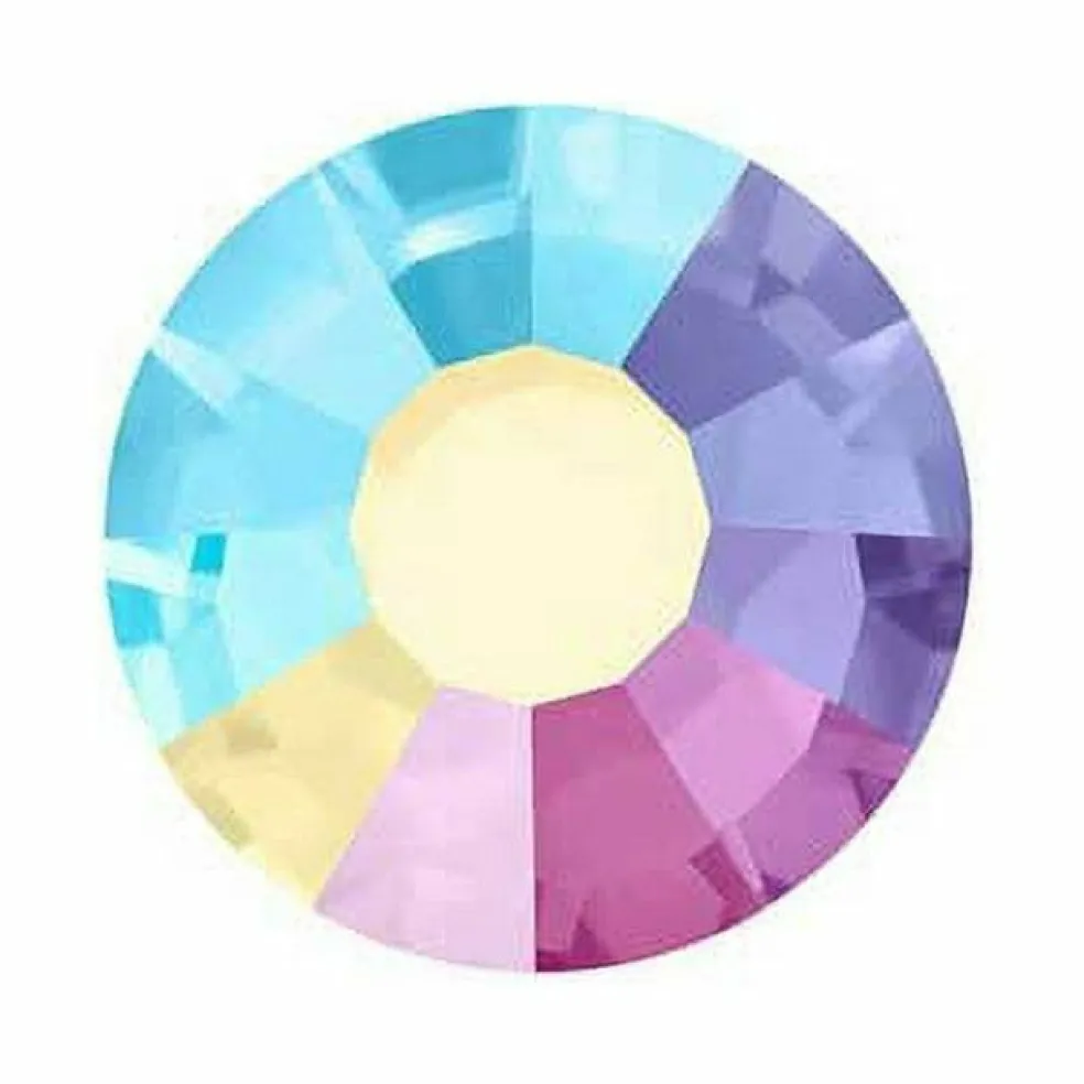 Preciosa VIVA12 SS34 Hotfix Flat Back Czech Crystals, 288pcs