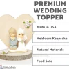 Precious Moments Rustic Wedding Cake Topper