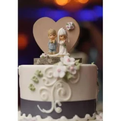 Precious Moments Rustic Wedding Cake Topper