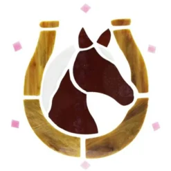Pre-Cut Stained Glass Horse-Make Your own Beautiful Glass Project.