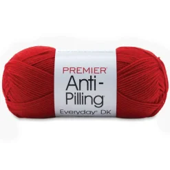 Premier Yarn Anti-Pilling Everyday DK Yarn - Really Red, 273 yards