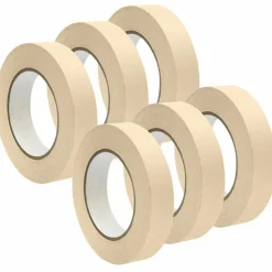 Premium Grade Masking Tape Roll, 6ct.