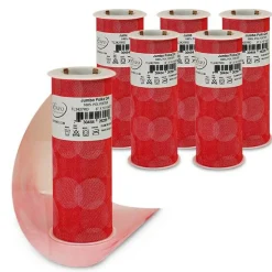Premium Jumbo Polka Dot Tulle Spool of 6" X 10 Yards