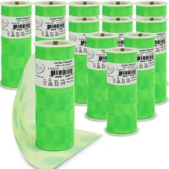 Premium Jumbo Polka Dot Tulle Spool of 6" X 10 Yards
