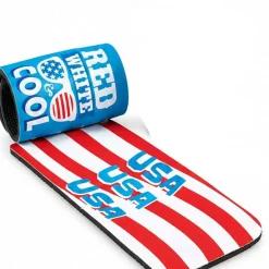 Premium Patriotic Neoprene Slap Can & Bottle Coolers 6 Pc.