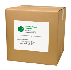 PRES-a-ply White Labels, 8-1/2