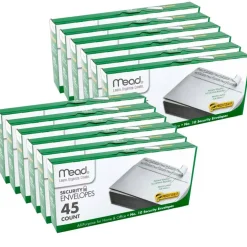 Press-It Seal-It® Security Envelopes, #10, 45 Per Box, 12 Boxes