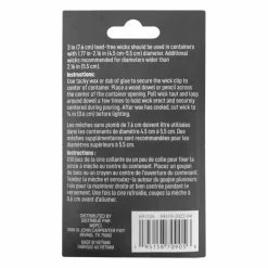 Pre-Waxed Candle Wicks & Clips by Make Market®