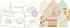 Prima Marketing 655350991531 Christmas Watercolor Card Kit
