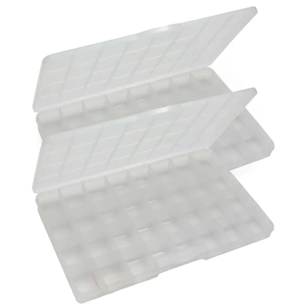 Primary Concepts™ Clear Letter Tile Organizer, 2ct.