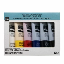 Primary Soft Body Acrylic Paint Set by Artist's Loft®