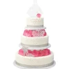 Princess, Crown and Shoe Silver Quinceañera Cake Kit Topper