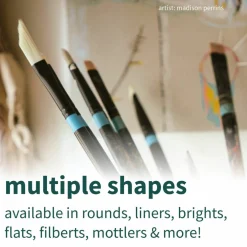 Princeton™ Aspen™ Acrylic & Oil Short Handle Liner Brush