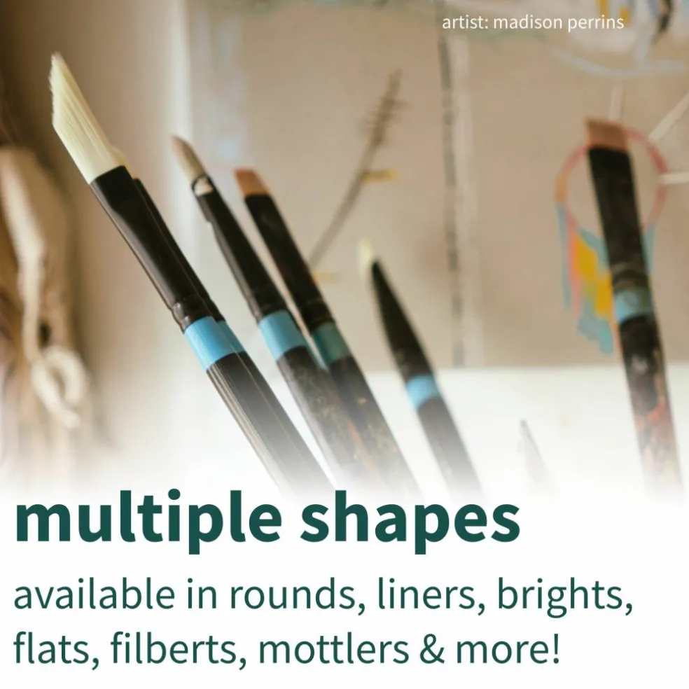 Princeton™ Aspen™ Acrylic & Oil Short Handle Liner Brush