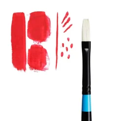 Princeton™ Aspen™ Synthetic Long Handle Flat Brush