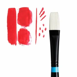 Princeton™ Aspen™ Synthetic Long Handle Flat Brush