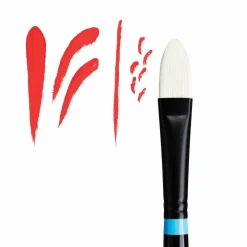 Princeton™ Aspen™ Synthetic Long Handle Filbert Brush