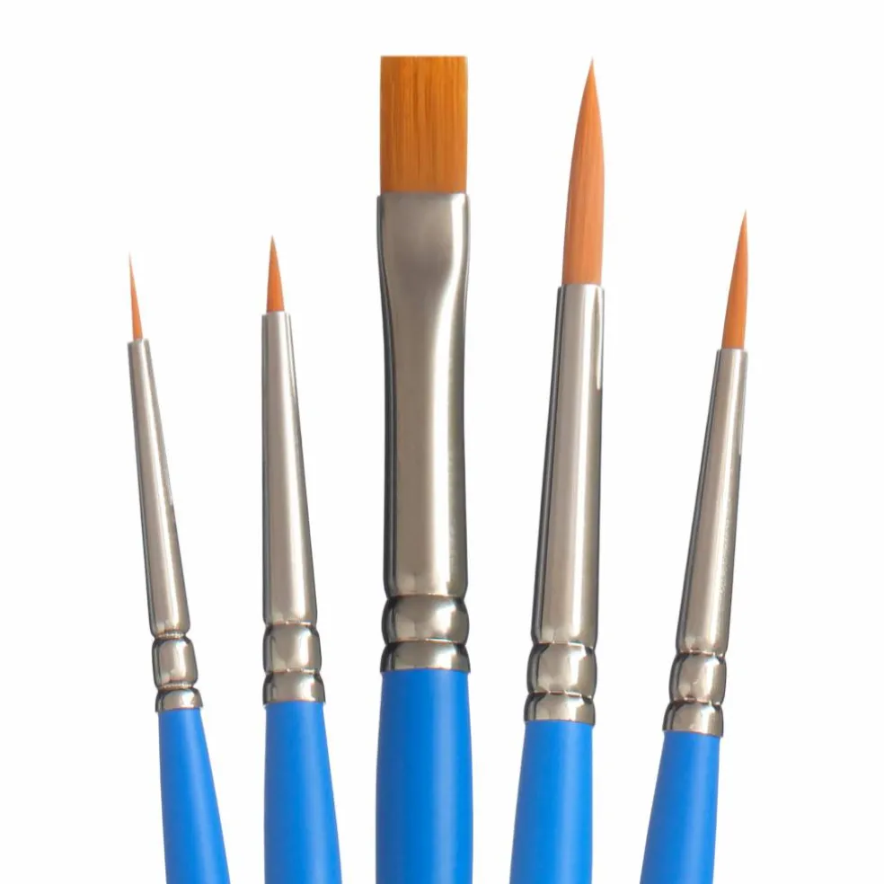 Princeton™ Select Artiste™ #15 5-Piece Synthetic Short Handle Brush Set