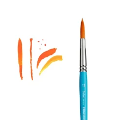 Princeton™ Select™ Artiste Series 3750 Short Handle Round Brush