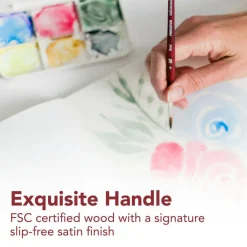Princeton™ Velvetouch™ Series 3950 Filbert Brush