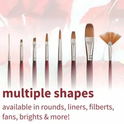 Princeton™ Velvetouch™ Size 2 Mixed Media Short Handle Script Liner Brush