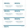 Printable Badge Inserts, 4" x 3", Pack of 60