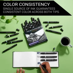 Prismacolor® Premier® Cool Grey Dual-Ended Art Markers, 12ct.