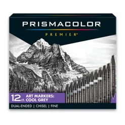 Prismacolor® Premier® Cool Grey Dual-Ended Art Markers, 12ct.