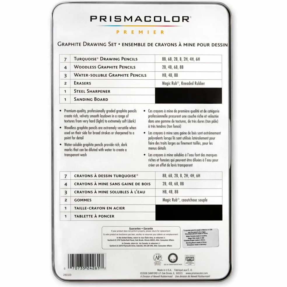 Prismacolor® Premier® Graphite Drawing Set