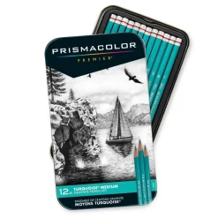 Prismacolor® Premier® Turquoise Medium Graphite Pencil Set