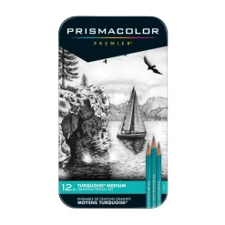 Prismacolor® Premier® Turquoise Medium Graphite Pencil Set