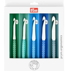Prym Ergonomic Large Size Crochet Hook Set