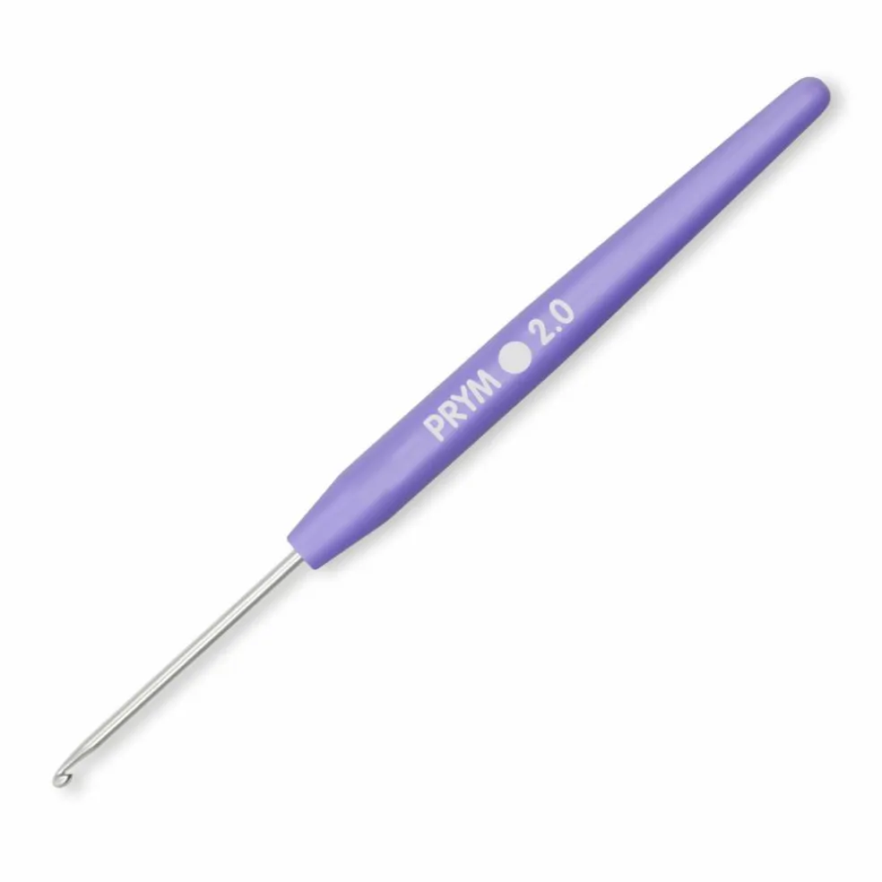 Prym® Soft Grip Aluminum Crochet Hook Set, A-J