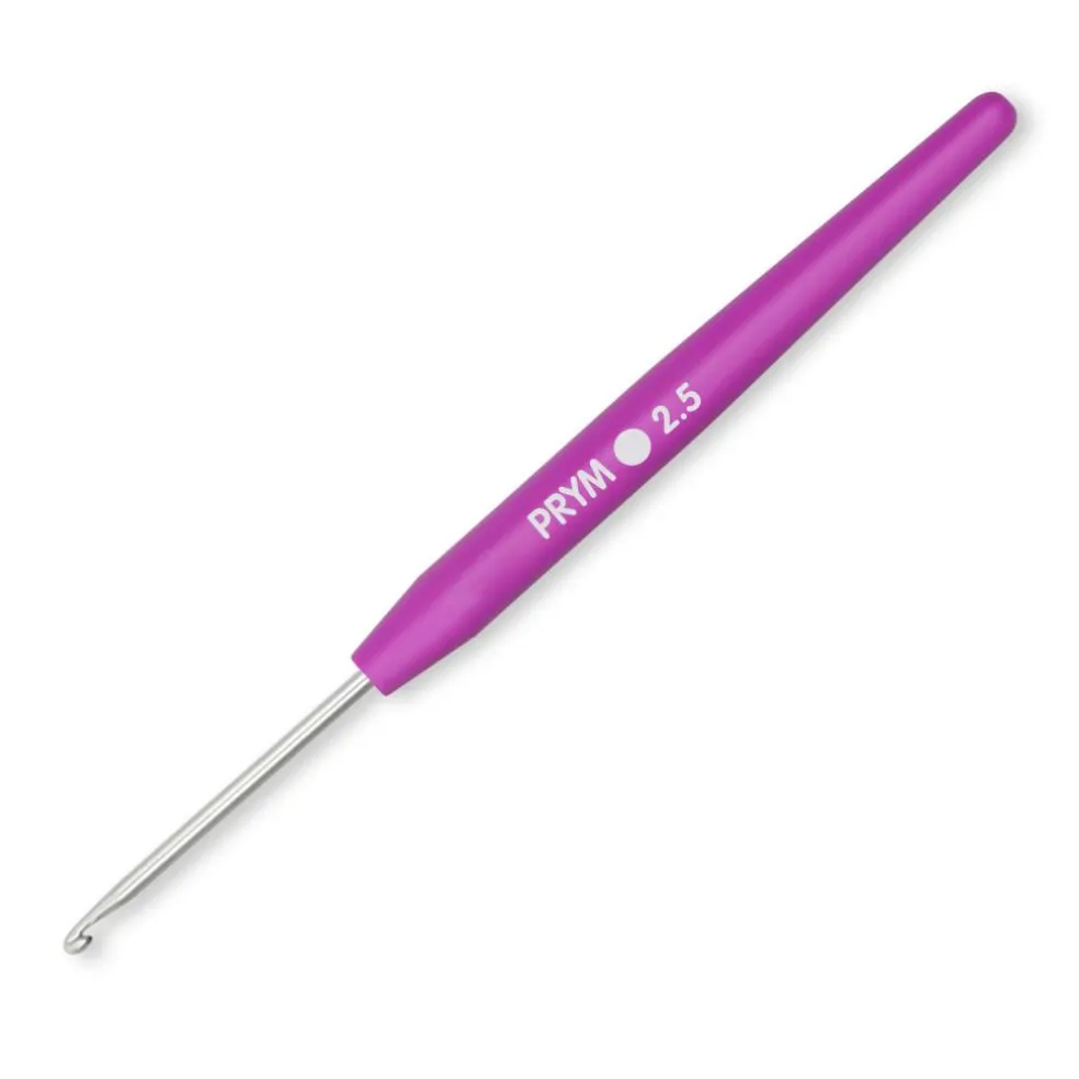Prym® Soft Grip Aluminum Crochet Hook Set, A-J