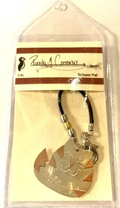 Puffin & Company Scissor Pal Fob - Cheshire Cat