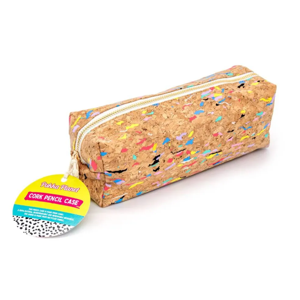 Pukka Pads Pukka Planet Cork Pencil Case, Pack of 6