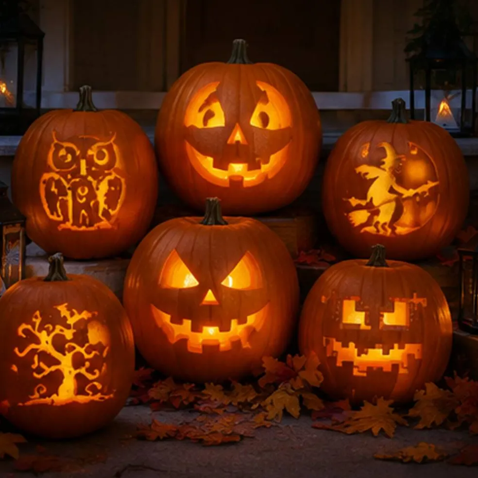 Pumpkin Carving Set with Etching Kit