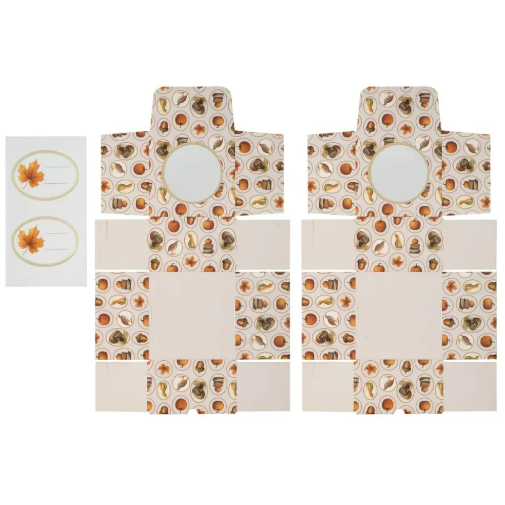 4" Pumpkin Pie Boxes, 2ct. by Makery™