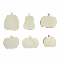 Pumpkins DIY Wood Décor Shapes, 6ct. by Make Market®