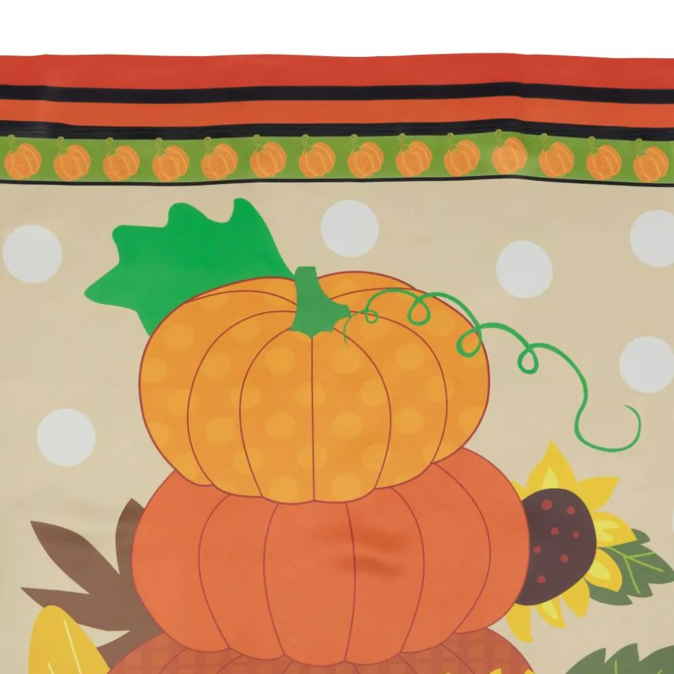 40" Pumpkins & Sunflowers Autumn Harvest Garden Flag