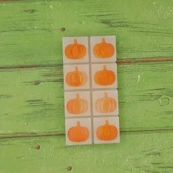 Pumpkins Wax Melt Snap Bar Silicone Mold